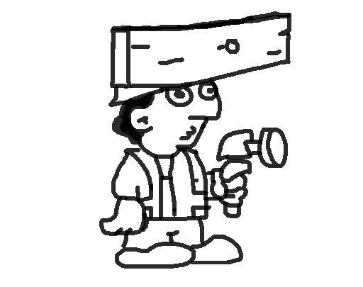 ivardelica website under construction cartoon